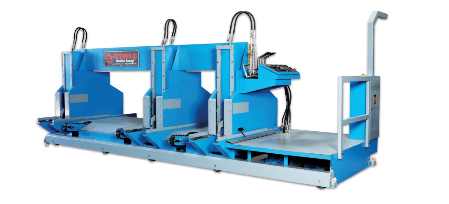 3 Babalı Üzerinden Kumandalı Ağır Tip Tomruk Arabası