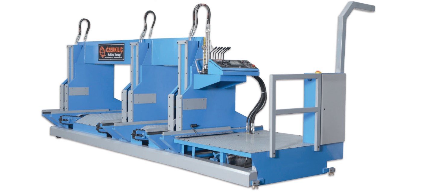 3 Babalı Üzerinden Kumandalı Standart Tomruk Arabası